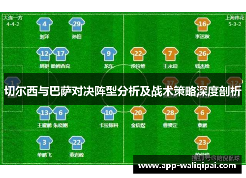 切尔西与巴萨对决阵型分析及战术策略深度剖析